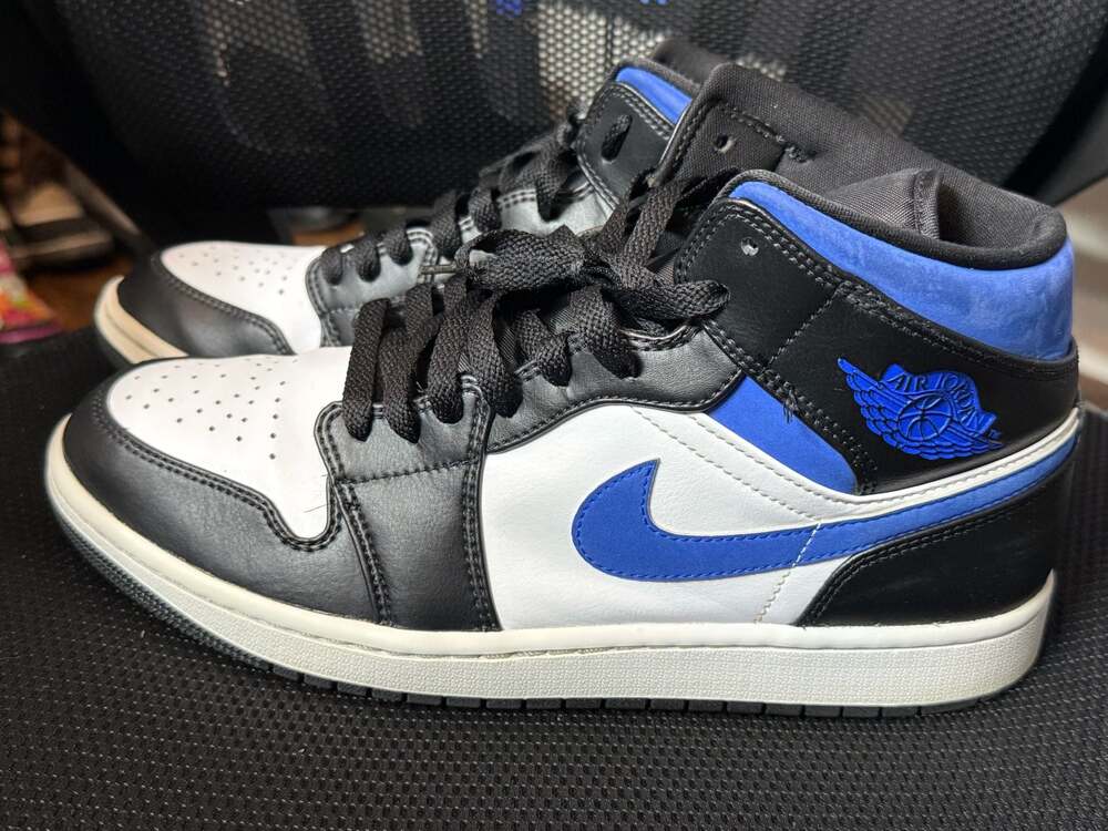 Air Jordan 1 Mid 'Racer Blue' Size 10